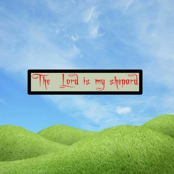 Cover art for The Lord Is My Shepard